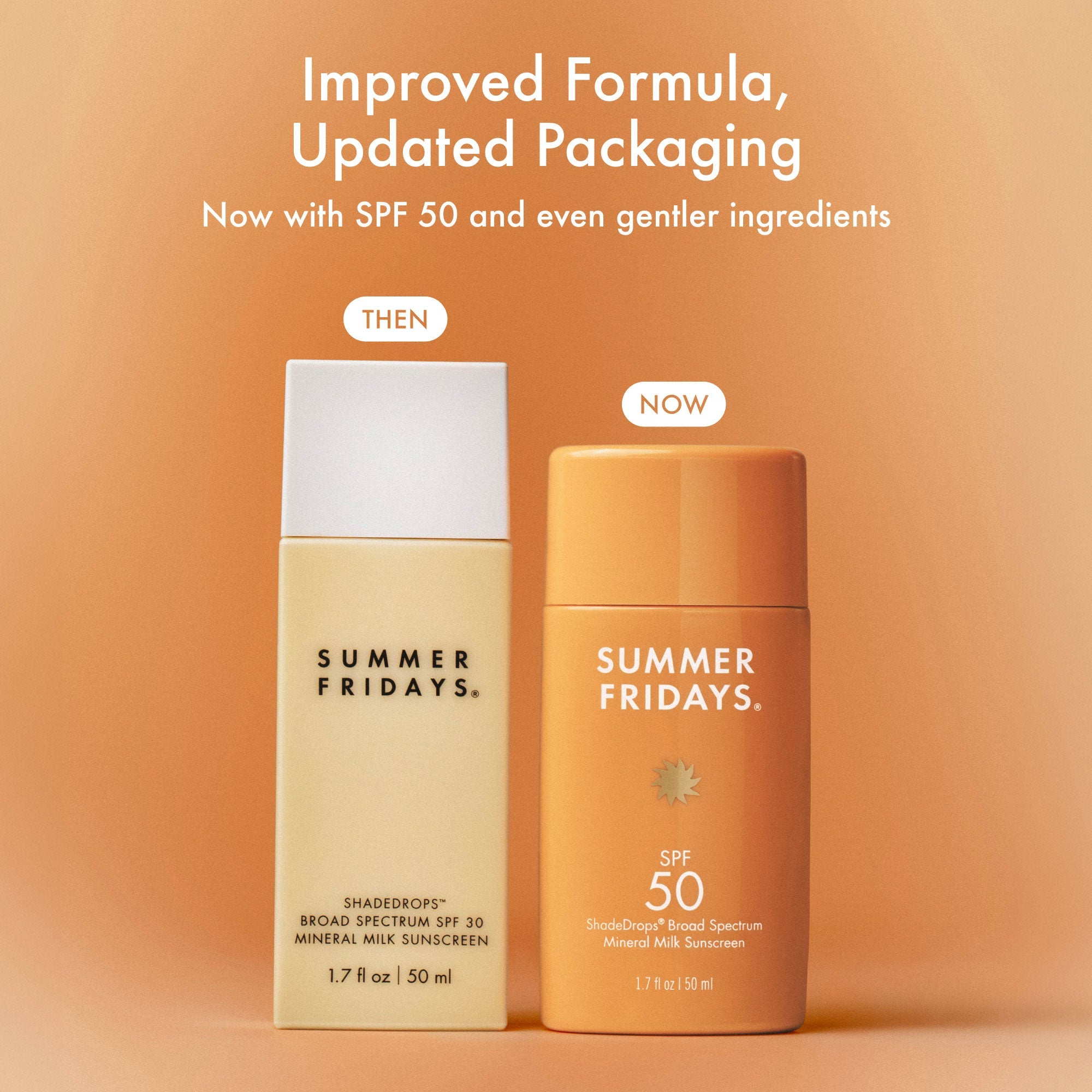 ShadeDrops? Broad Spectrum SPF 50 Mineral Milk Sunscreen (EU/UK)